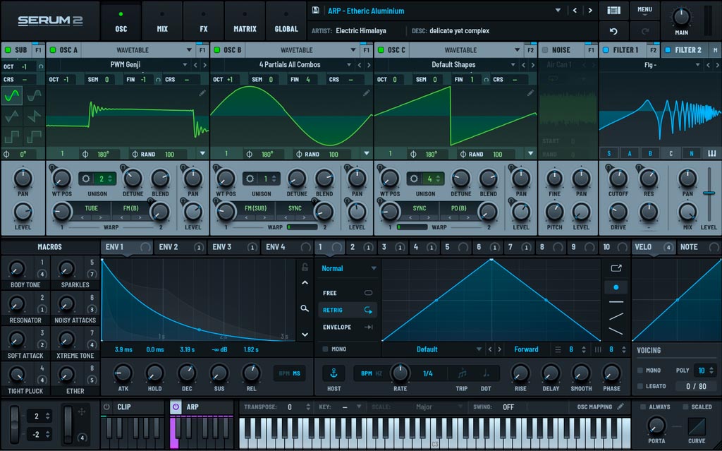 Xfer Serum 2 v2.0.16 [VR|TCD] VST3|AAX [WIN] [03/22/2025]