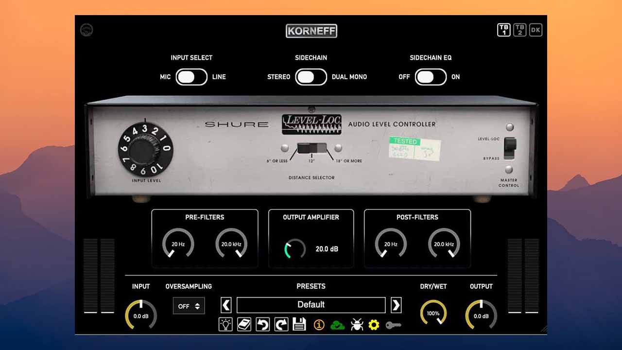 Korneff Audio Shure Level-Loc v1.0.2 [SEnki] VST3|AAX [WIN]