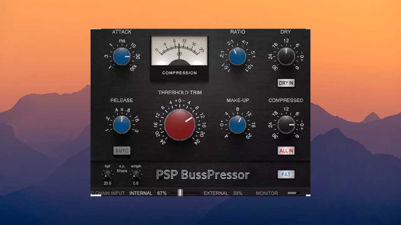 PSP BussPressor v2.0 -X 2.0.0 VST3 x64