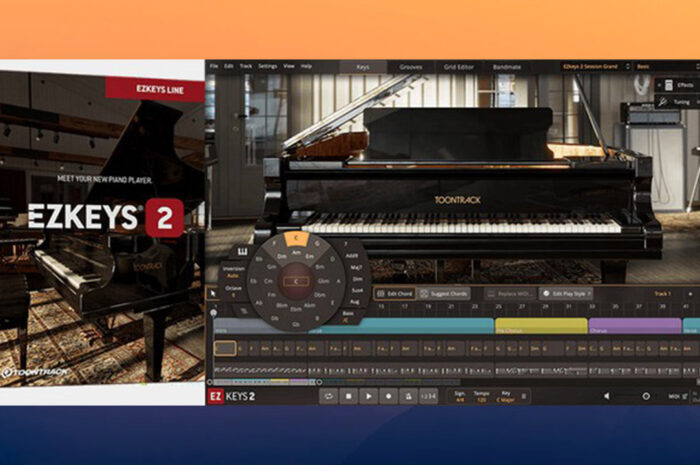 Toontrack EZkeys 2.1.2 Update STANDALONE, VSTi3, AAX*, AU x64 (WIN/OSX)