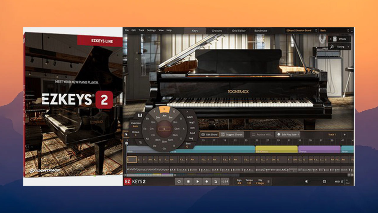 Toontrack EZkeys 2.1.2 Update STANDALONE, VSTi3, AAX*, AU x64 (WIN/OSX)