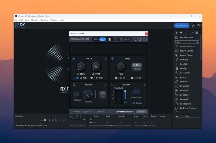 iZotope RX 11 Audio Editor Advanced 11.2.0 4231 STANDALONE, VST3, AAX x64 [2024] Portable by FCPortables