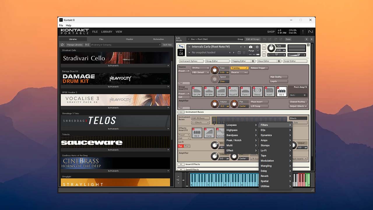 Native Instruments Kontakt 8.3.0 STANDALONE, VSTi, VSTi 3, AAX (x64) Portable